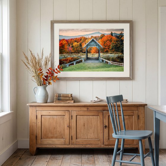 A.M. Foster Bridge in Autumn