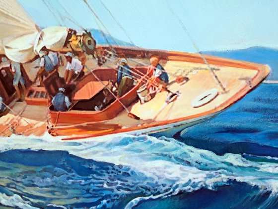 "CAMBRIA" IN FULL SWING