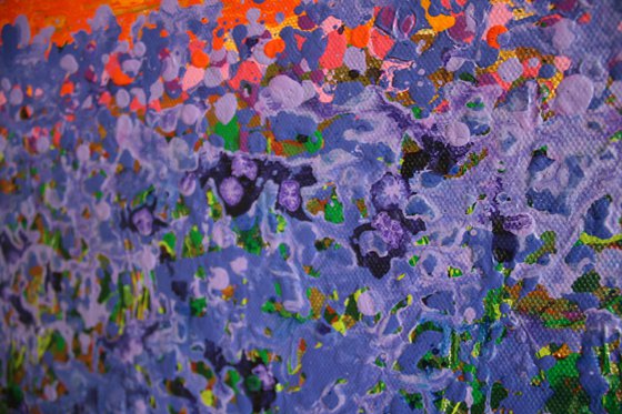 Evening Lavender Rhapsody... /  ORIGINAL PAINTING