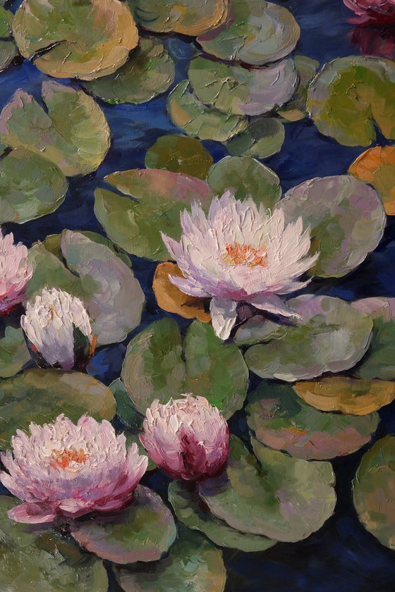 "Pink Lilies"