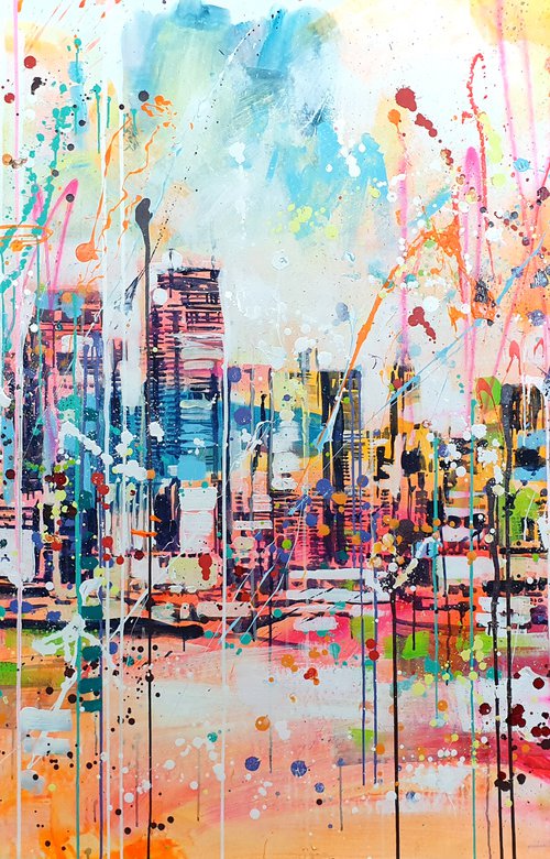 morning in Manhattan by Marta Zawadzka