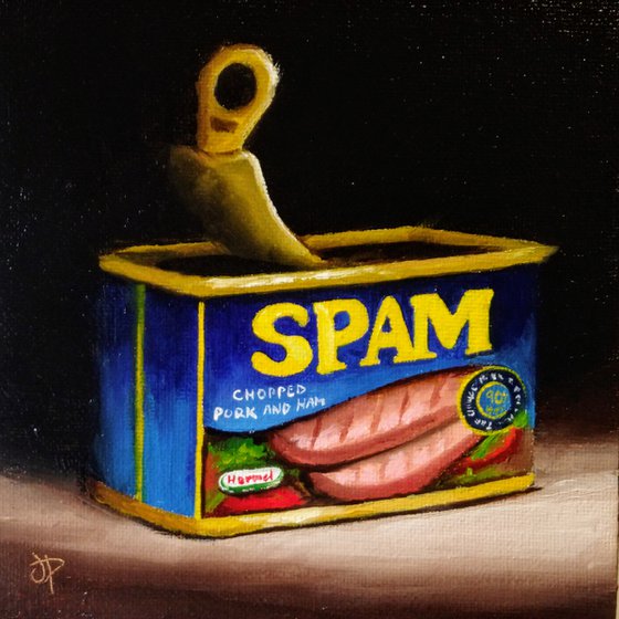 Tin of SPAM #2 still life