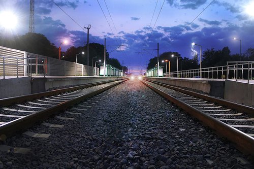 Train Tracks by Vanessa Stefanova