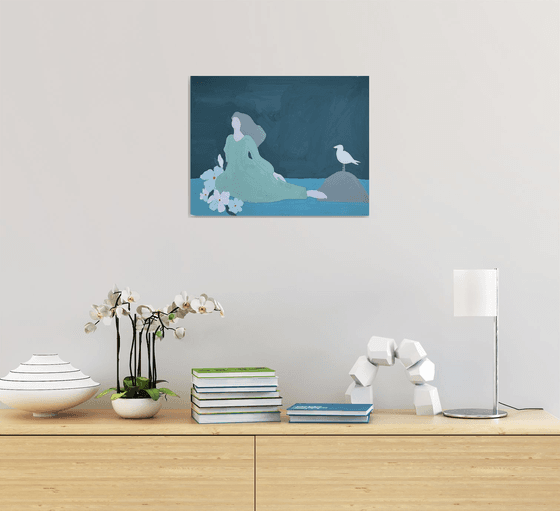 Girl by the Shore