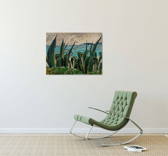 Agaves by the Sea