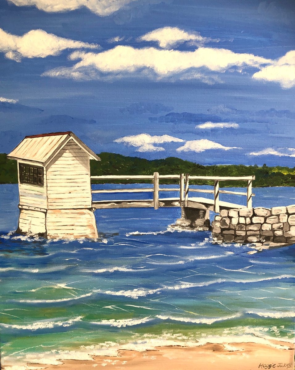 Sydney Harbour National Park By Maggie Jukes, 16 X 22, Artwork For Sale On Artfinder