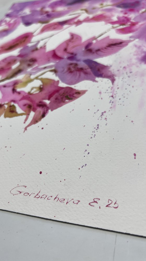 Spanish Bloom (Diptych)