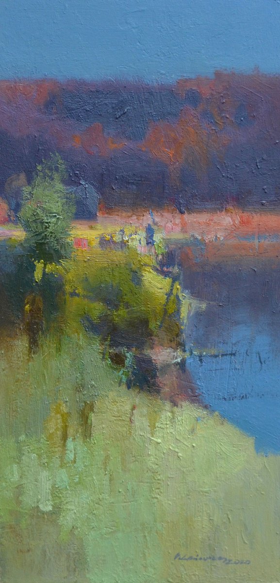 Shore By Vytautas Laisonas, 12 X 20, Artwork For Sale On Artfinder