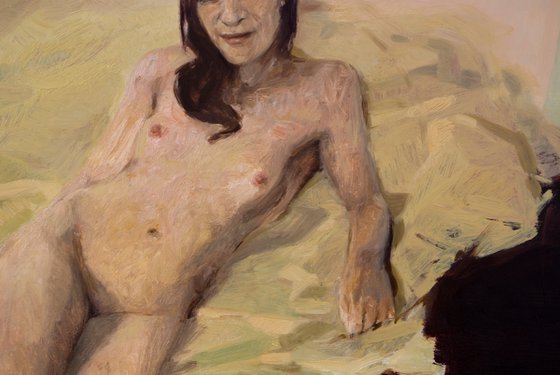 impressionist nude woman