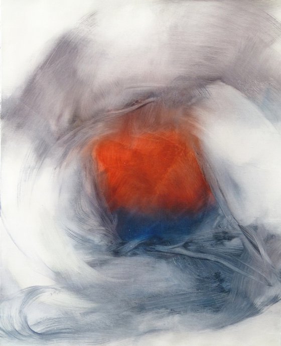 Whirlwind, oil on canvas 100x81 cm