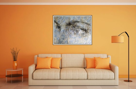 Kleenex - I'm ready to cry (n.388) - 69,00 x 51,00 x 2,50 cm - ready to hang - acrylic painting on stretched canvas
