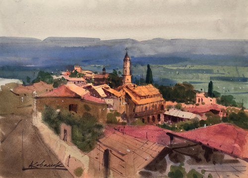 “City of Love. Sighnaghi, Georgia" by Andrii Kovalyk