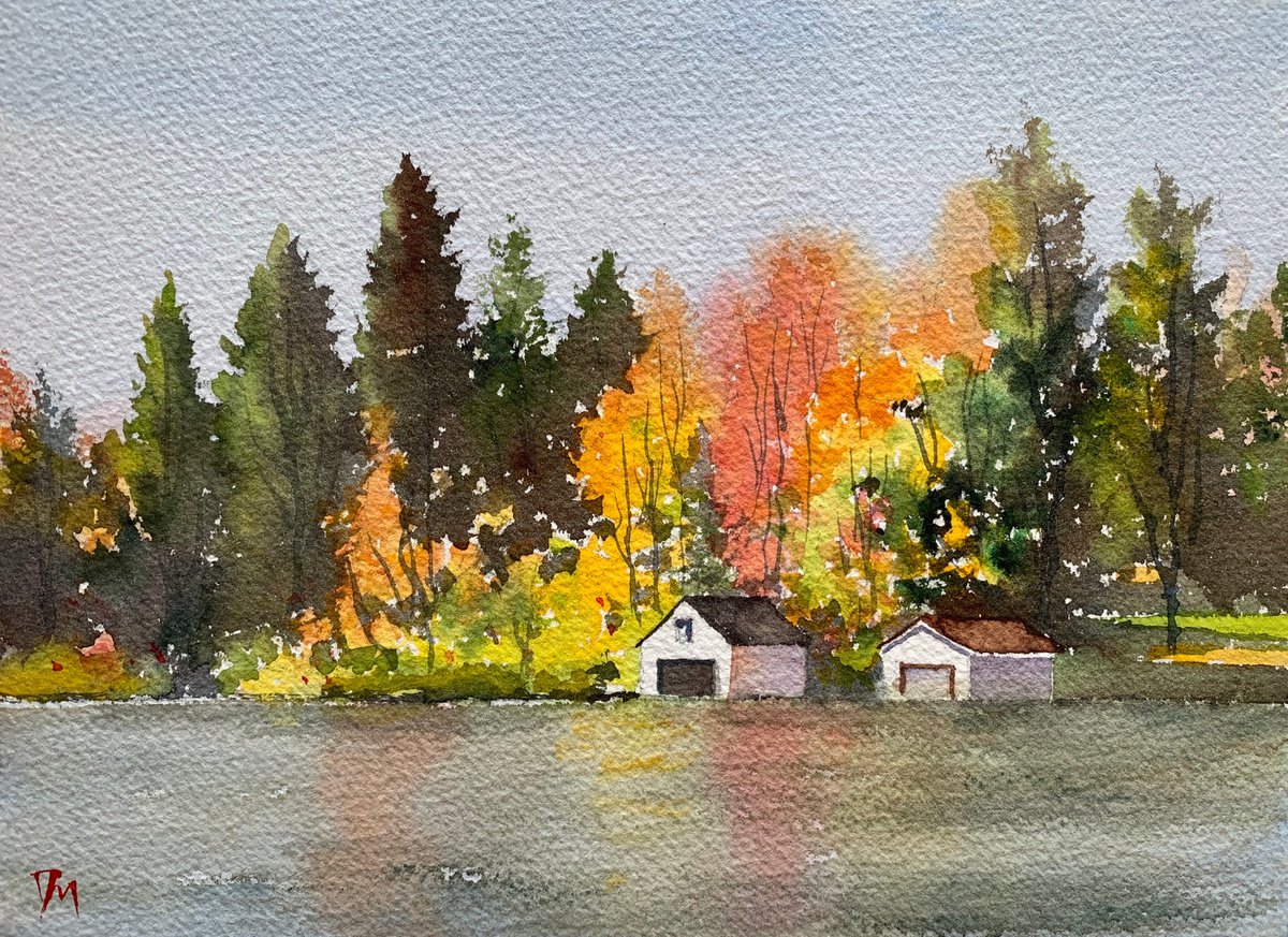 Canada autumn by Shelly Du