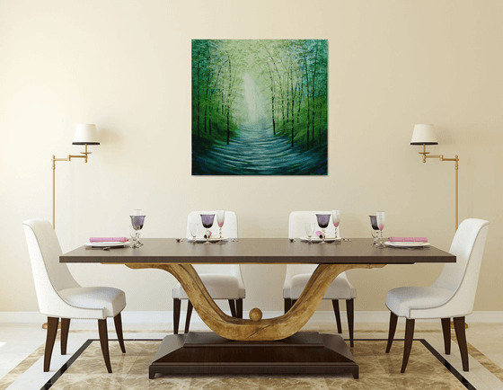 Sunlight Serenade Forest Glade