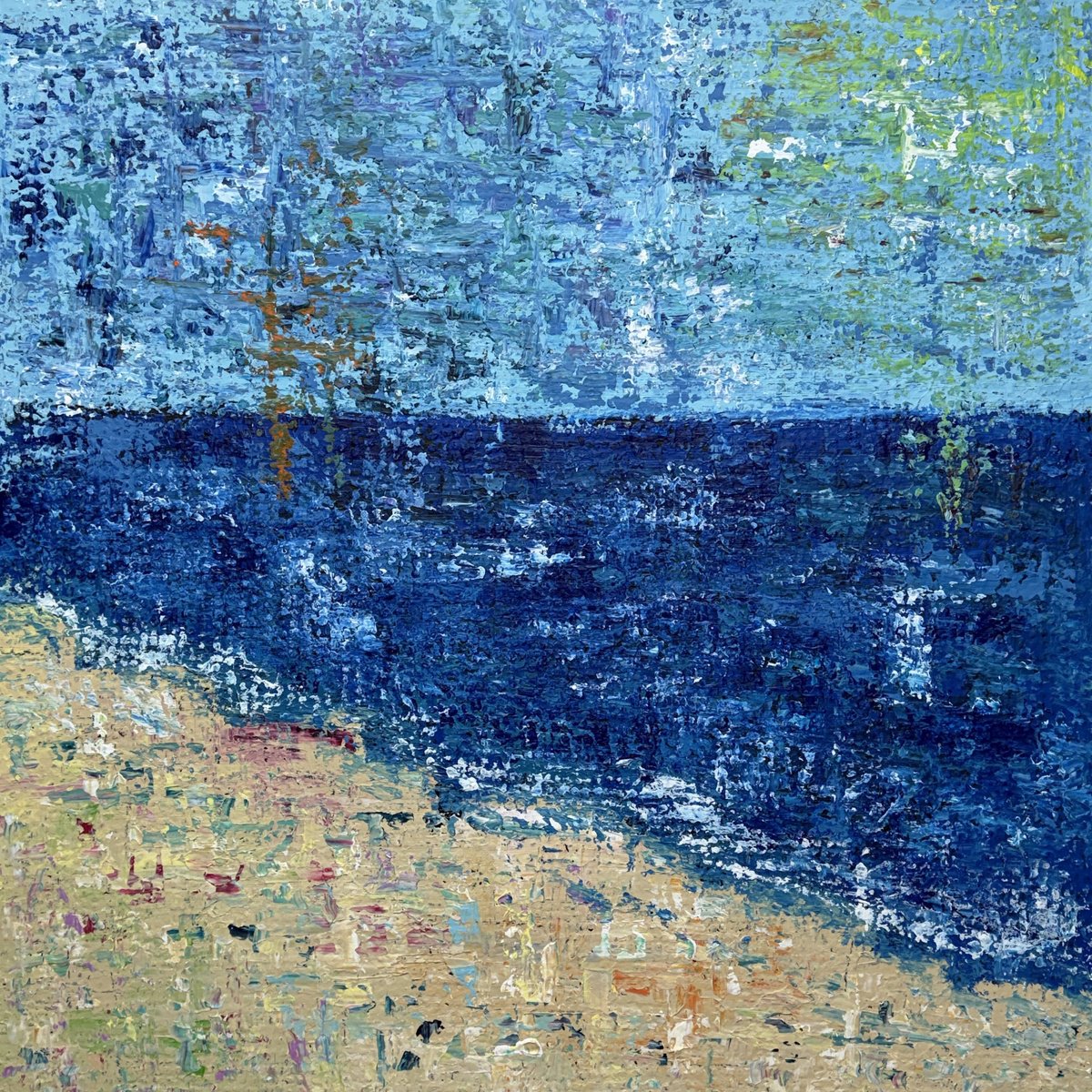 Before The Deep - Between Worlds 1 By Andre Brauer, 39 X 39, Artwork For Sale On Artfinder