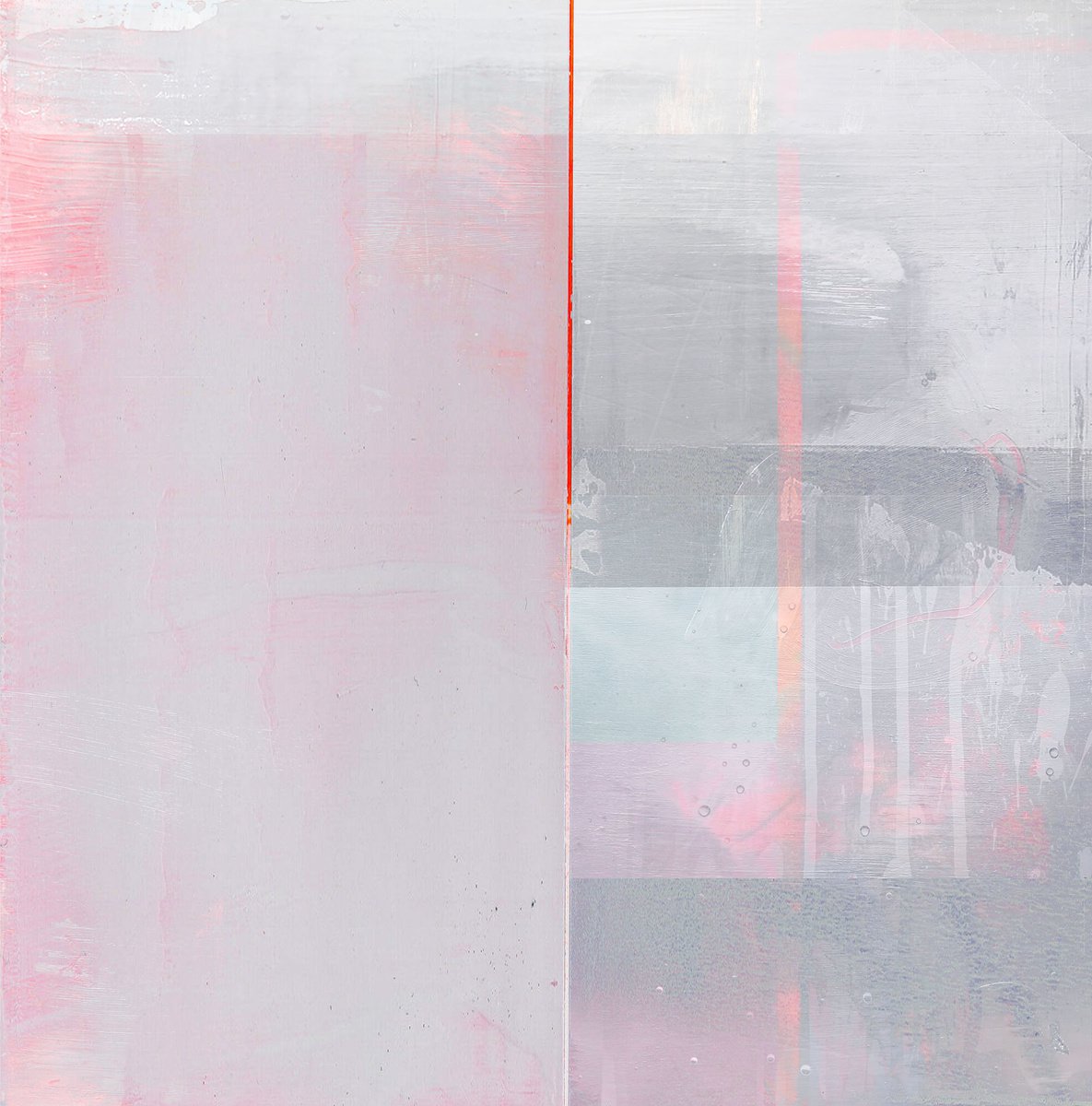 Abstract Print By The Most Active, 17 X 17", Find Yourself No 5, Original Artwork