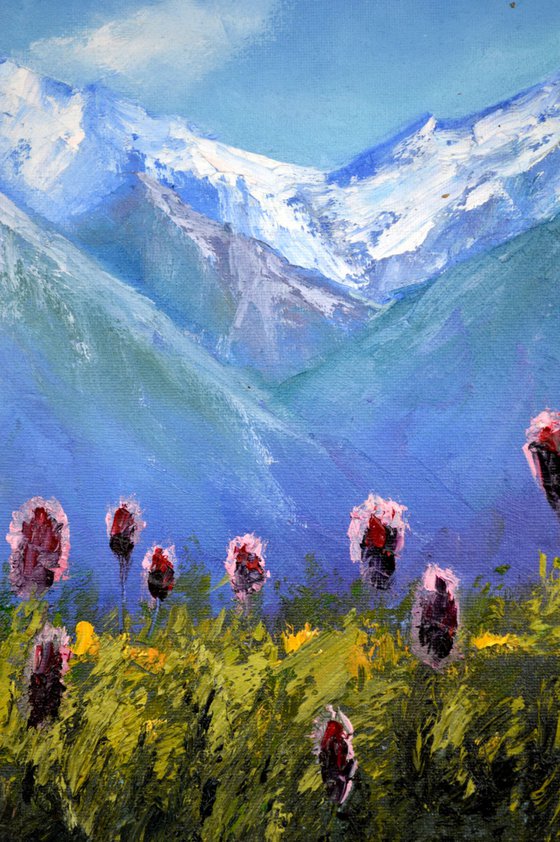 Mountain herbs 30X30