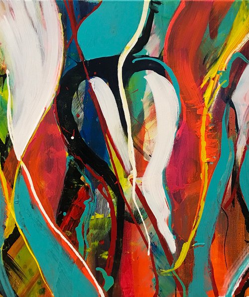 Shopping people in love by Tiny de Bruin