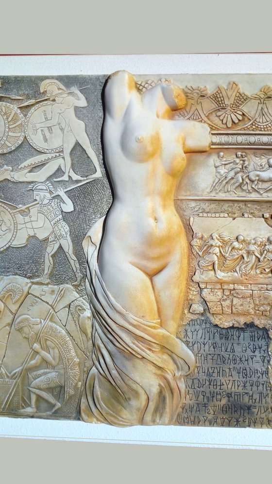 THE GREEK MYTHS Sculpture bas-relief 4/9