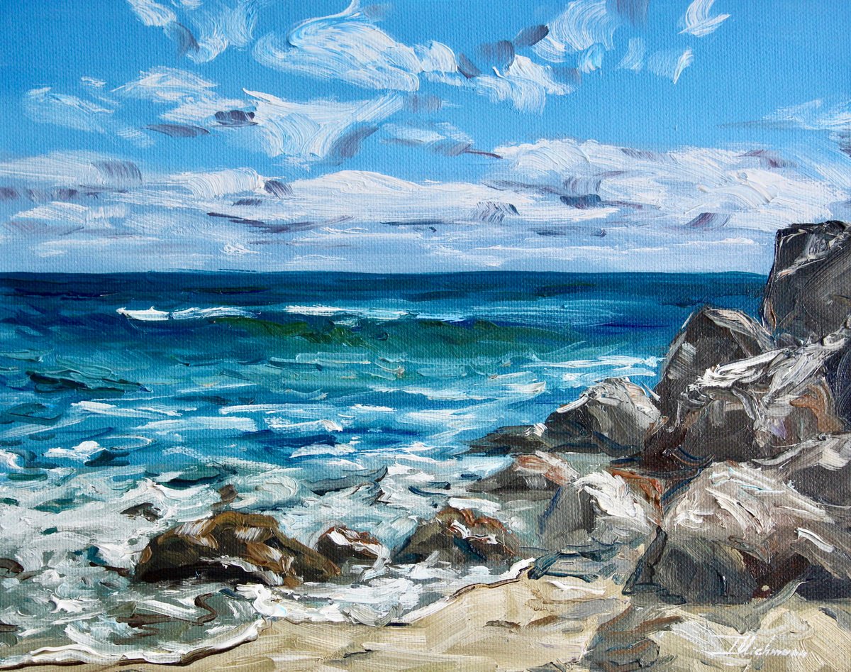 Rocks by the Sea by Liza Illichmann