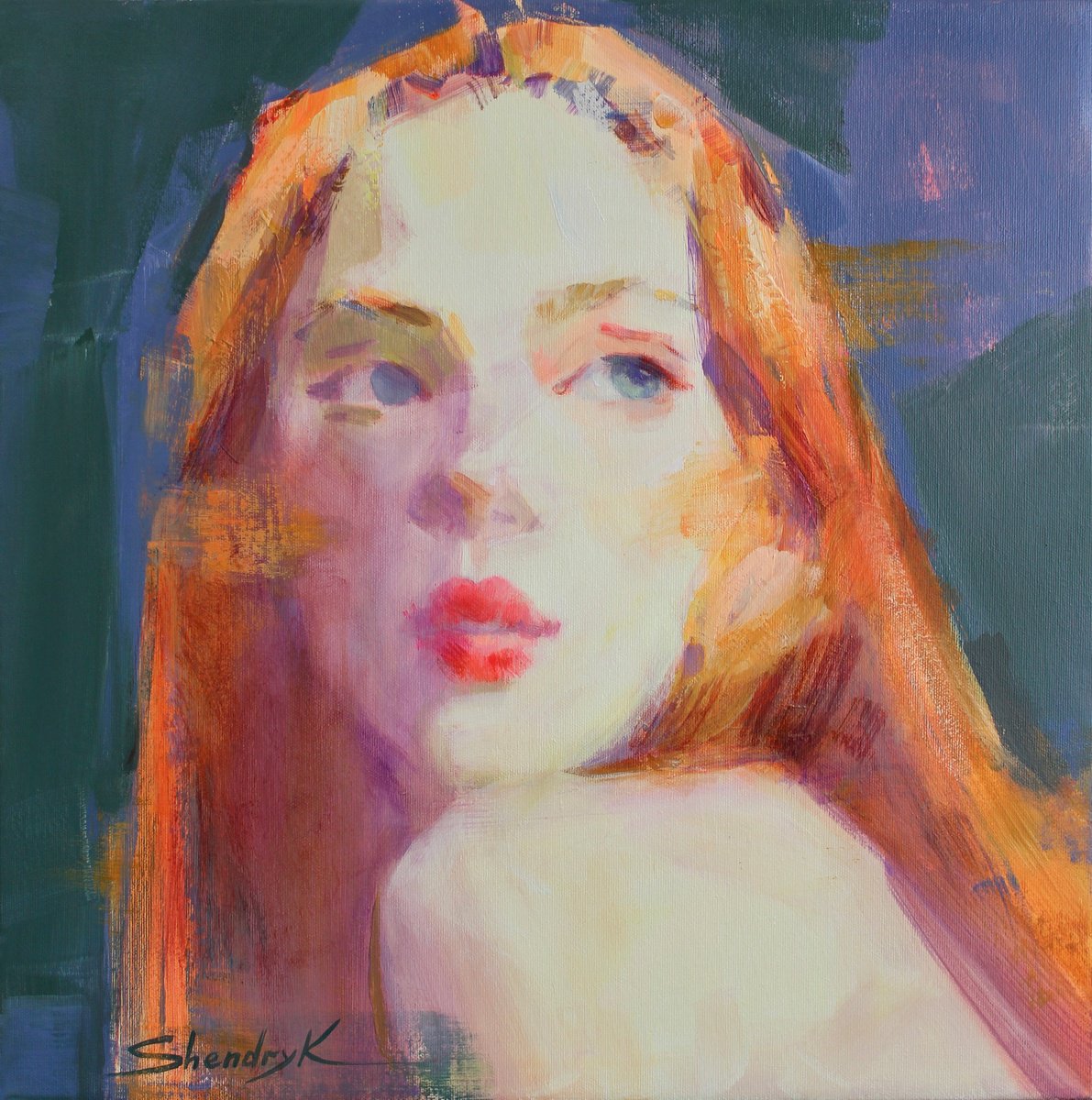 Wrapped In Light By Tetiana Shendryk, 20 X 20, Artwork For Sale On Artfinder