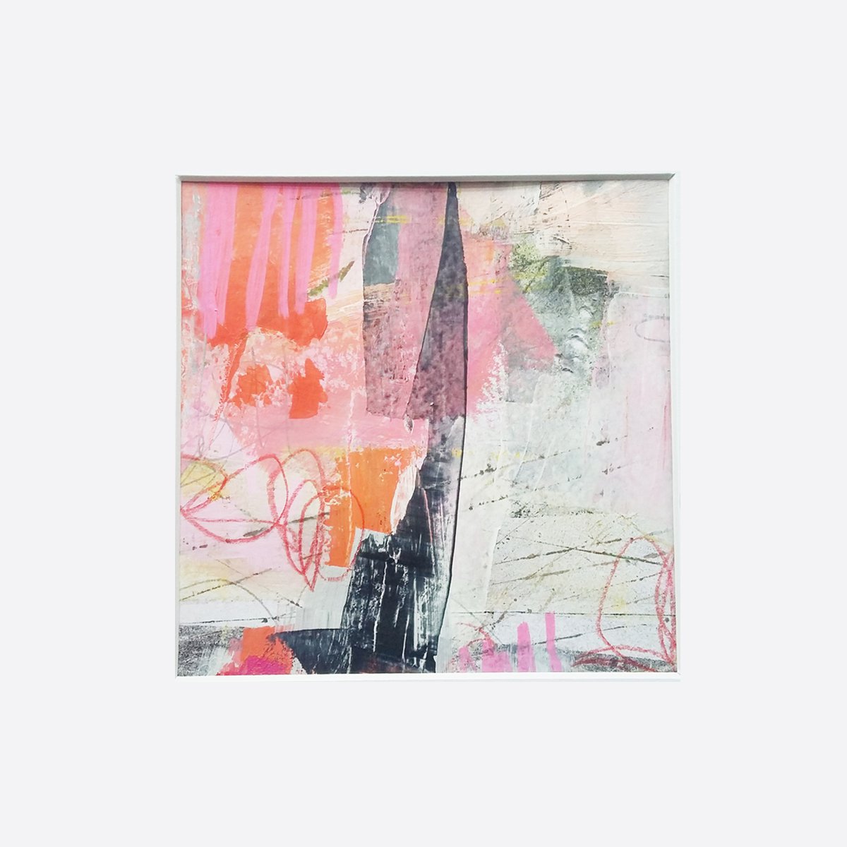 Blush #1 (original abstract painting) by Carolynne Coulson