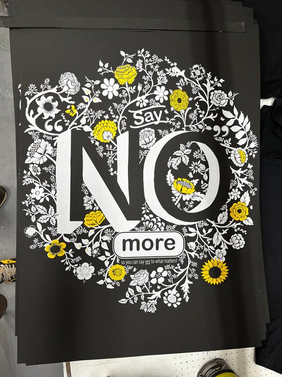say 'NO' more