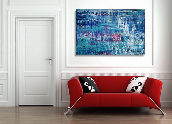 Floating V (120 x 80 cm) XXL (49 x 32 inches)