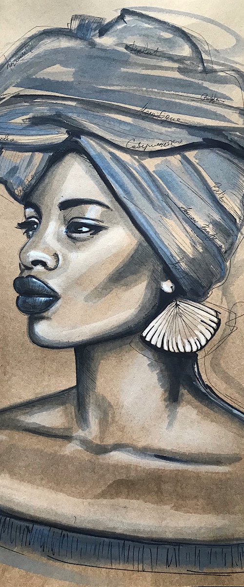 African Queen N7 by Leysan Khasanova