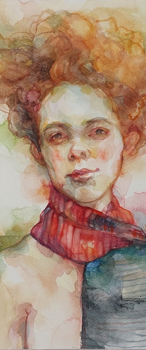 Curly girl by Dunja Jung