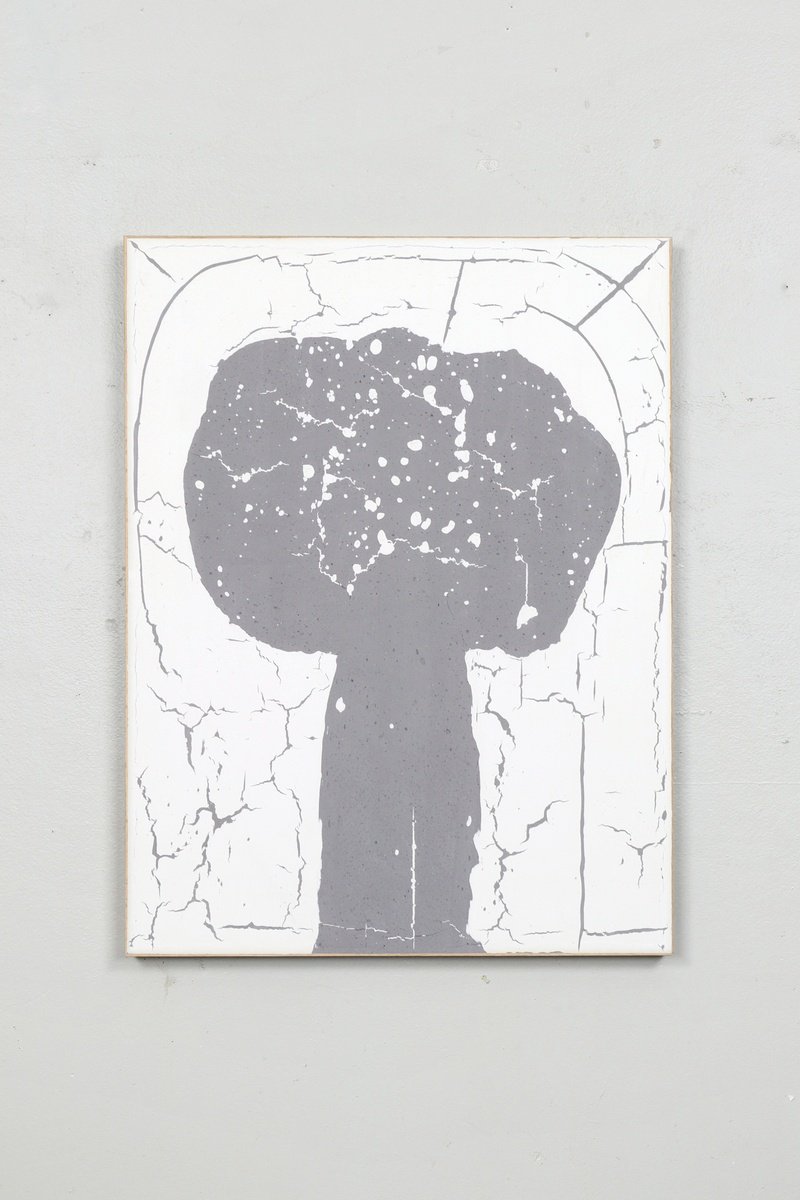 Abstract Painting By Johan Soderstrom, 25 X 33, #544 External Fear, Original Artwork