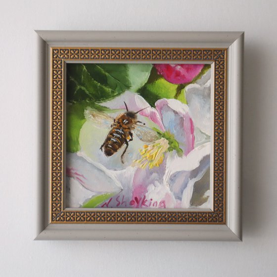 Honey Bee, Small Art Framed