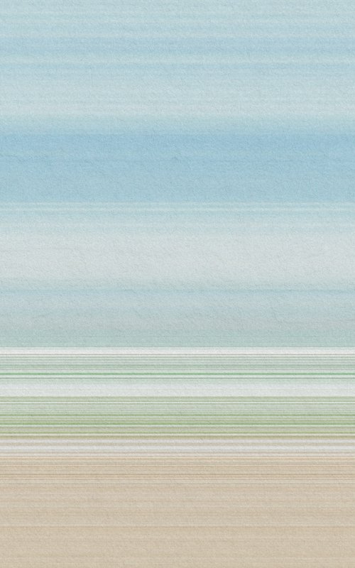 Seashore in the early morning by Lidiya Dmitrieva