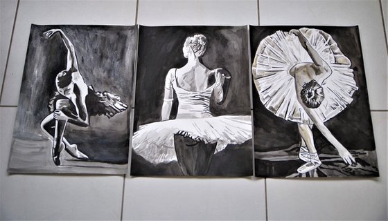 Ballerina  ID #2/ 42 x 29.7 cm