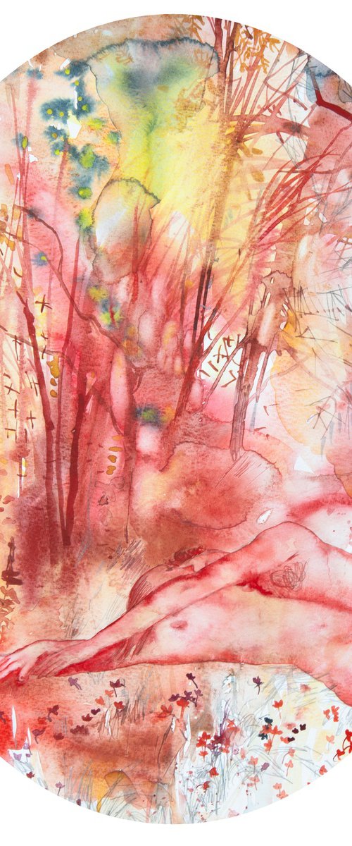 Dissolving in Landscape by Anna Belousova