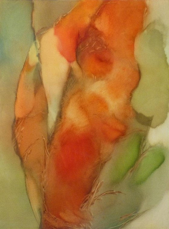 Metafigure #58, oil on canvas 81x60 cm, ready to hang