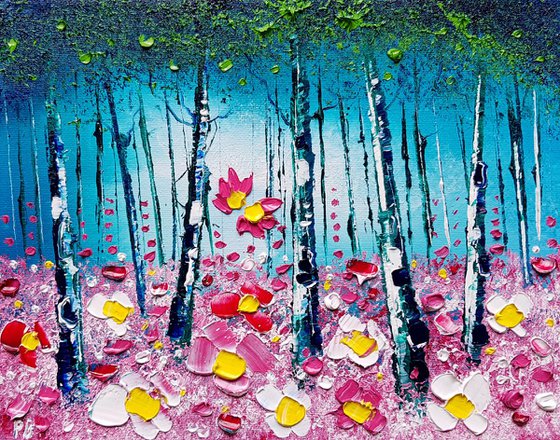 "October Forest & Flowers in Love"