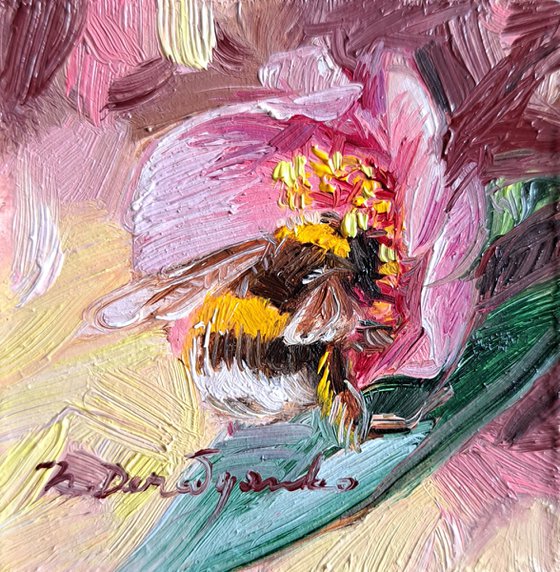 Bee painting