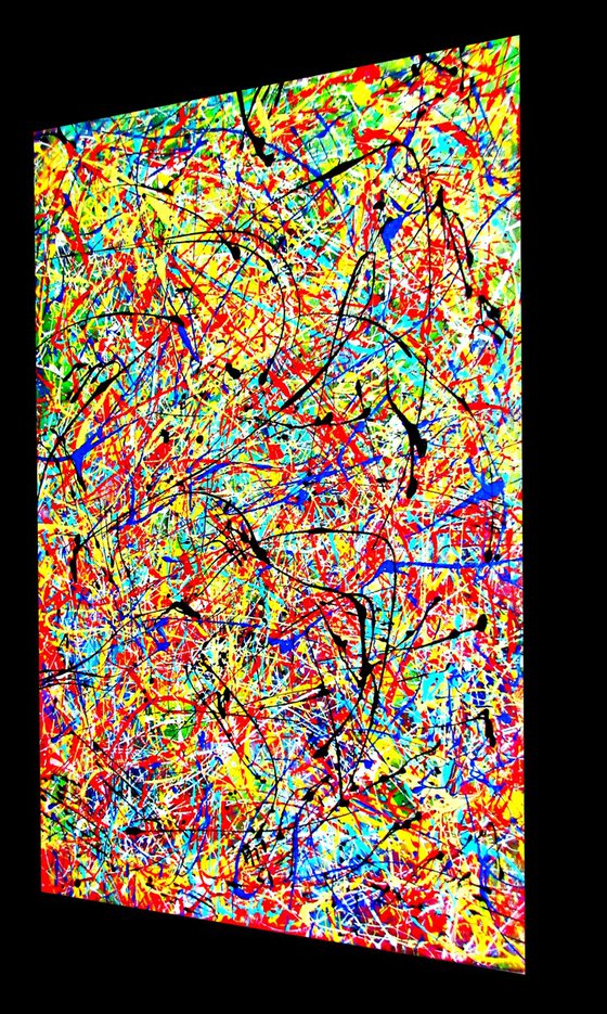 FRESHNESS,  Pollock inspired