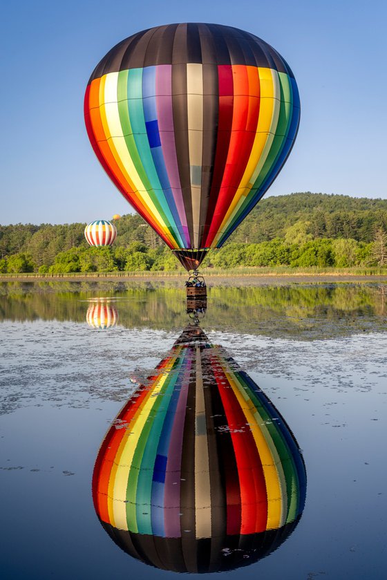 Reflection, Quechee, 41 x 61