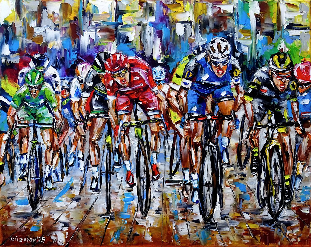 Expressive Oil Painting , Final Stage By Mirek Kuzniar, 20 X 16, Artwork For Sale On Artfinder