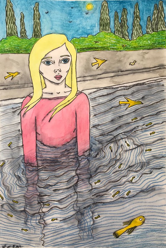 Girl in Water