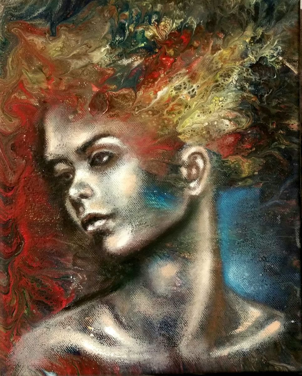 Expressive Painting , Medieval By Elena Kraft, 9 X 12, Artwork For Sale On Artfinder