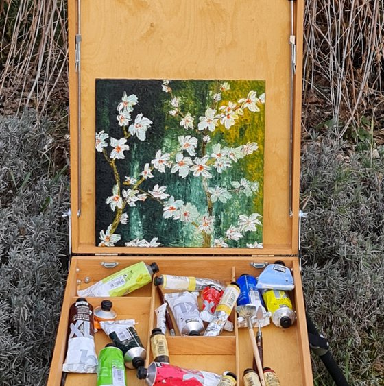 Cherries in bloom