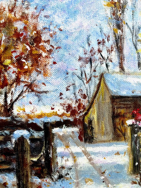 A song beneath the snow..