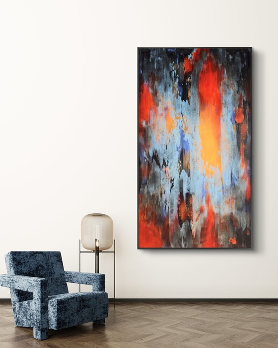 GLEAM I - Contemporary Abstract Painting