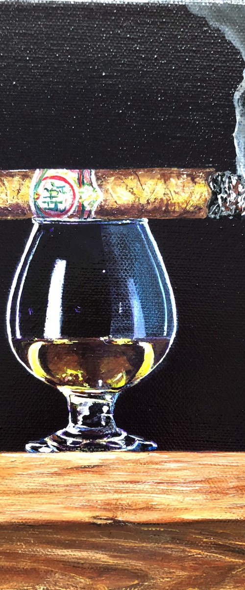 Whisky and Cigar #24-1 by Lena Smirnova