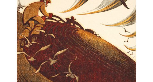 Artwork by Sybil Andrews