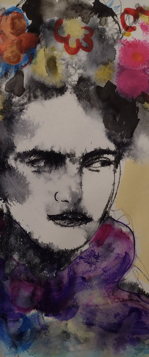 Ink Frida 2 by Marina Del Pozo