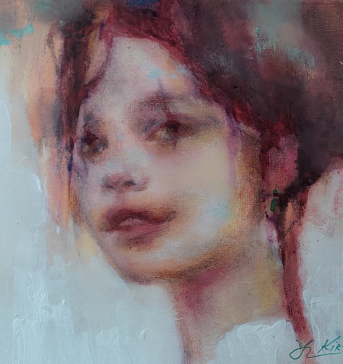 Harlequin Without A Mask By Yuliia Kyrsanova, 11 X 11, Artwork For Sale On Artfinder